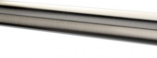 Integra Inspired 28mm Satin Nickel Metal Curtain Pole Only