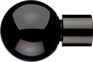 Integra Inspired Lustra 28mm Black Nickel Sphera Finial