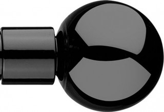 Integra Inspired Eclipse 28mm High Gloss Black Sphera Finial