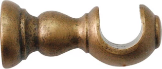Jones Cathedral 30mm Antique Gold Effect Cup Bracket (Single)