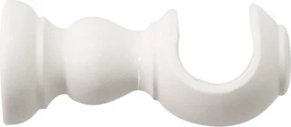 Jones Cathedral 30mm Cotton Effect Cup Bracket (Single)