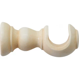 Jones Cathedral 30mm Ivory Effect Cup Bracket (Single)