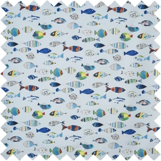 Gone Fishing Fabric 5030/711 by Prestigious Textiles