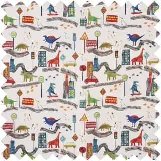 Dino City Fabric 8712/683 by Prestigious Textiles