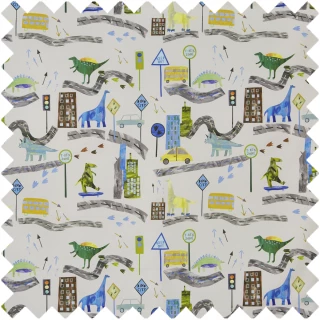 Dino City Fabric 8712/782 by Prestigious Textiles