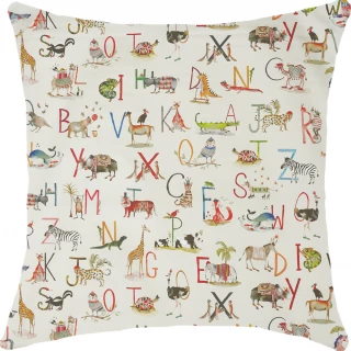 Animal Alphabet Fabric 8628/196 by Prestigious Textiles