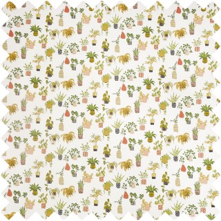 Pot Plants Fabric 5074/406 by Prestigious Textiles
