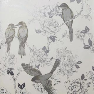 Nightingale Wallpaper 1617/025 by Prestigious Textiles