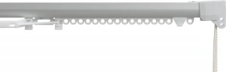Silent Gliss SG 3840 Corded Anodised Silver Aluminium Curtain Track