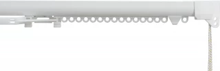 Silent Gliss SG 3840 Corded White Aluminium Curtain Track