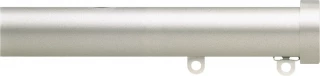 Silent Gliss 7610 Metropole 30mm Silver Stud Endcap Aluminium Curtain Pole