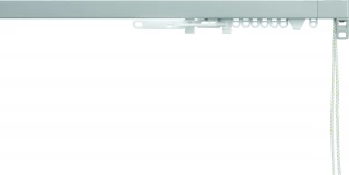 Silent Gliss SG 3870 Corded Anodic Grey Aluminium  Curtain Track