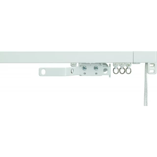 Silent Gliss SG 3970 Corded White Aluminium  Curtain Track