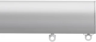 Silent Gliss 7620 Metropole 50mm Anodic Grey Flush Endcap Aluminium Curtain Pole