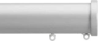 Silent Gliss 7620 Metropole 50mm Anodic Grey Stud Endcap Aluminium Curtain Pole