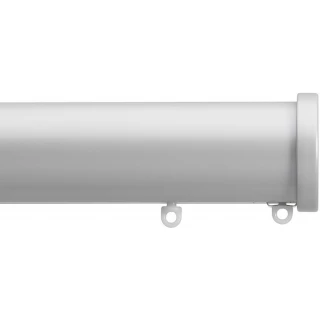 Silent Gliss 7620 Metropole 50mm Anodic Grey Stud Endcap Aluminium Curtain Pole