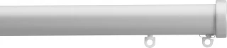 Silent Gliss 7610 Metropole 30mm Anodic Grey Stud Endcap Aluminium Curtain Pole