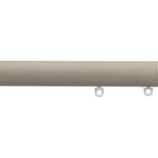 Silent Gliss 7610 Metropole 30mm Ochre Flush Endcap Aluminium Curtain Pole
