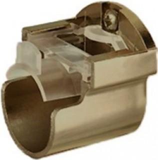 Speedy Poles Apart 28mm Antique Brass Recess Brackets (Pair)