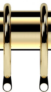 Speedy Nikola 28mm Bright Brass Rings (Pack of 8)