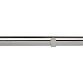 Speedy Poles Apart Eyelet 28mm Chrome Semi Complete Metal Curtain Pole