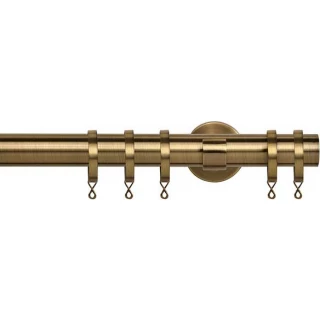 Speedy Poles Apart IDC 28mm Antique Brass Semi Complete Metal Curtain Pole