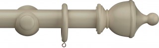 Swish Romantica 35mm April Cloud Urn Wood Curtain Pole