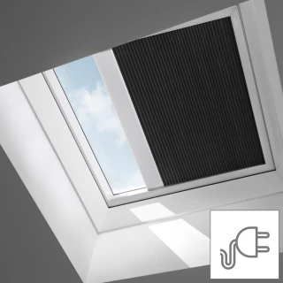 VELUX Remote Electric Light Dimming Blinds for Flat Roof Windows FMK