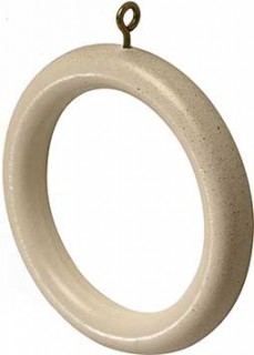 Rolls Modern Country 45mm Brushed Cream Rings (Pack of 6)