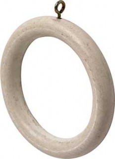 Rolls Modern Country 45mm Brushed Ivory Rings (Pack of 6)