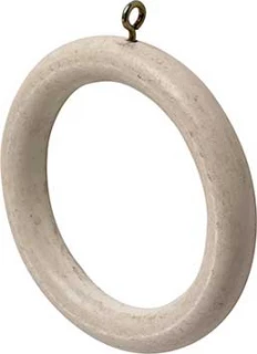 Rolls Modern Country 55mm Brushed Ivory Rings (Pack of 6)